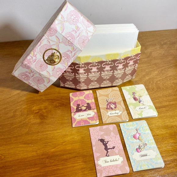 NWT C. R. Gibson Stationary Set: 20 Assorted Greeting Cards w/ Envelopes + Extra - Picture 13 of 16